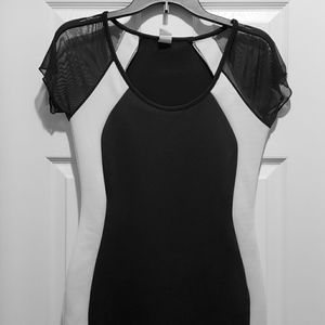 Black and White Dress